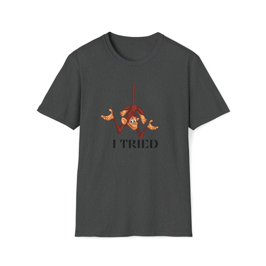 "I Tried" Unisex Softstyle T-Shirt