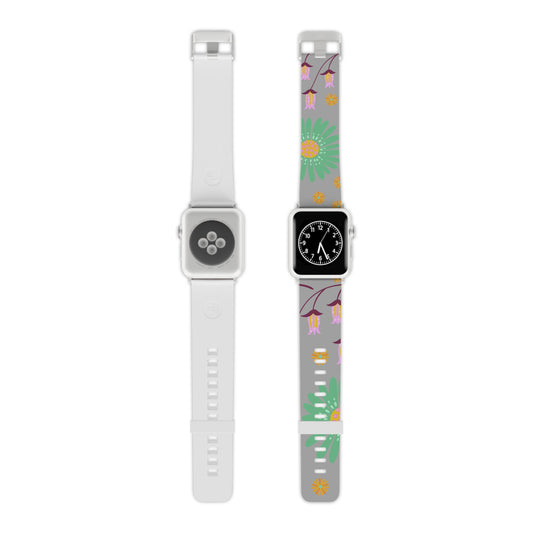 “Flowers” Watch Band for Apple Watch