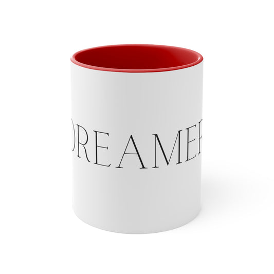 "Dreamer" Accent Coffee Mug, 11oz