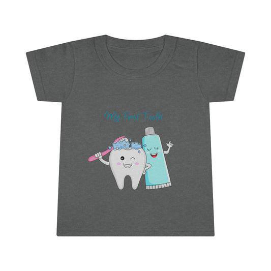 “My first tooth” Toddler T-shirt