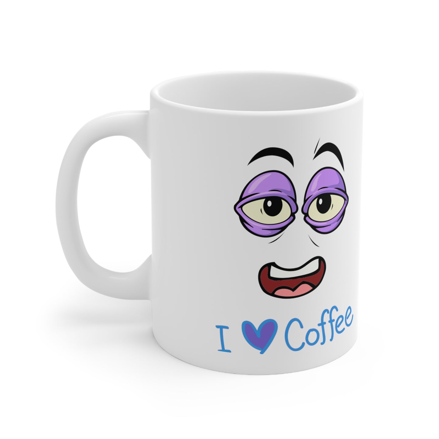 “I Love Coffee” Ceramic Mug 11oz