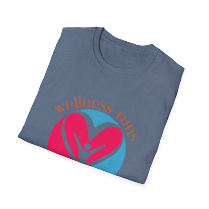 "Wellness Runs 2024" Unisex Softstyle T-Shirt