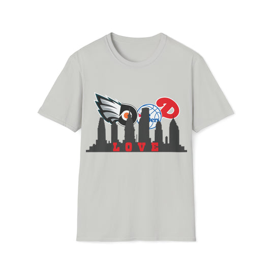 “Philly Sports” Unisex Softstyle T-Shirt
