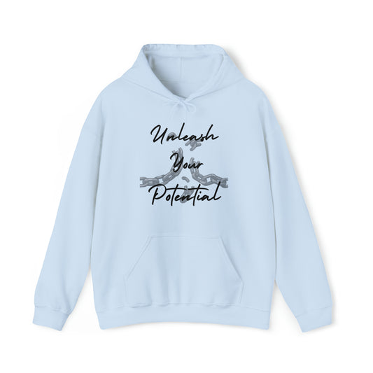 “Unleash Your Potential” Unisex Heavy Blend™ Hooded Sweatshirt