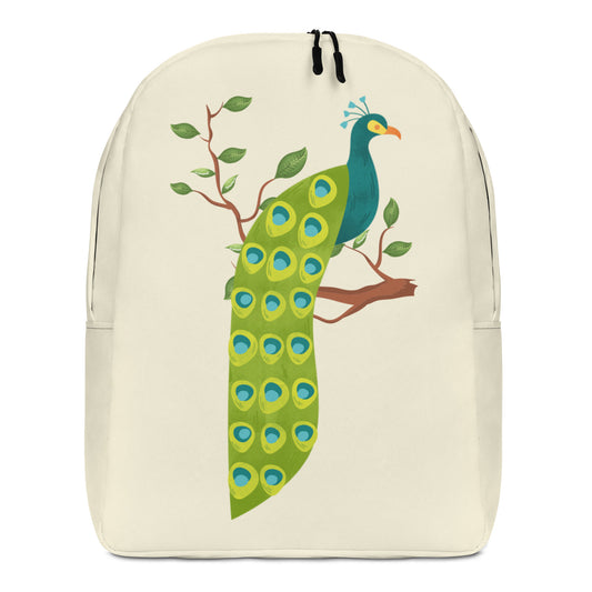 “Peacock” Minimalist Backpack