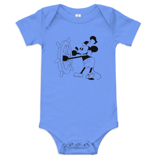 "The Willie Baby" Baby short sleeve one piece