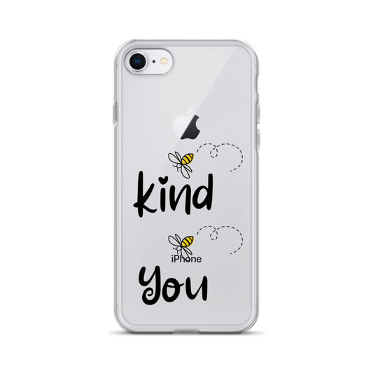 “Be kind, be you” Clear Case for iPhone®