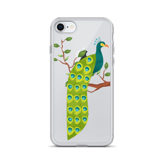 “Peacock” Clear Case for iPhone®