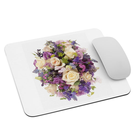“Elegant Flowers” Mouse pad