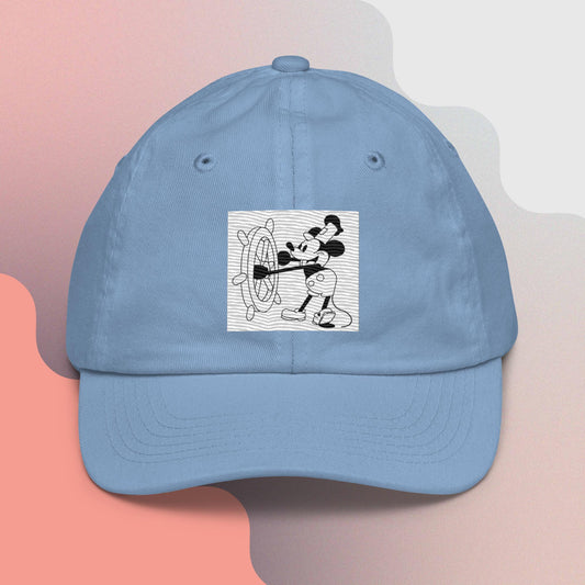 "Willie Plays the Ball" Youth baseball cap